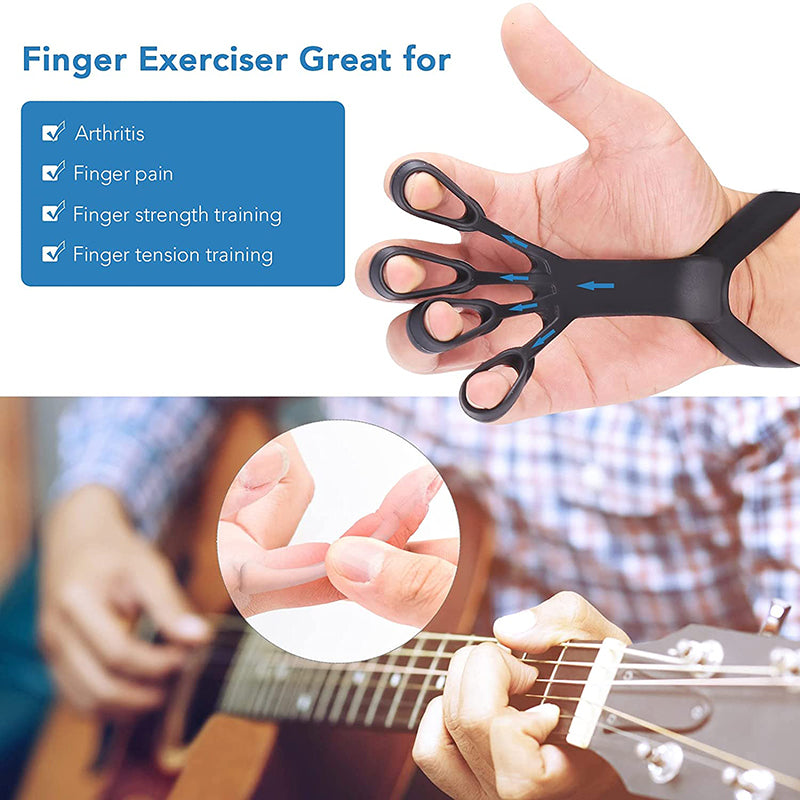 Silicone Grip Device Finger Exercise Stretcher Arthritis Hand Grip Trainer Strengthen Rehabilitation