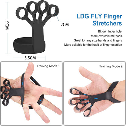 Silicone Grip Device Finger Exercise Stretcher Arthritis Hand Grip Trainer Strengthen Rehabilitation