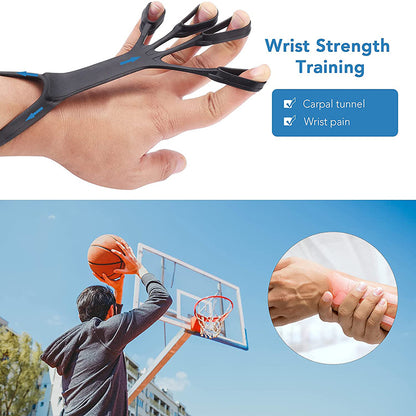 Silicone Grip Device Finger Exercise Stretcher Arthritis Hand Grip Trainer Strengthen Rehabilitation