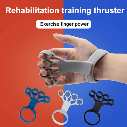 Silicone Grip Device Finger Exercise Stretcher Arthritis Hand Grip Trainer Strengthen Rehabilitation